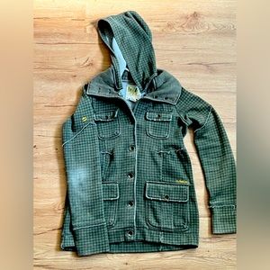 2009 Billabong houndstooth hoodie